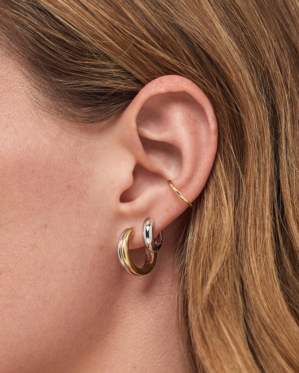 Hoop Earrings - Asher Medium