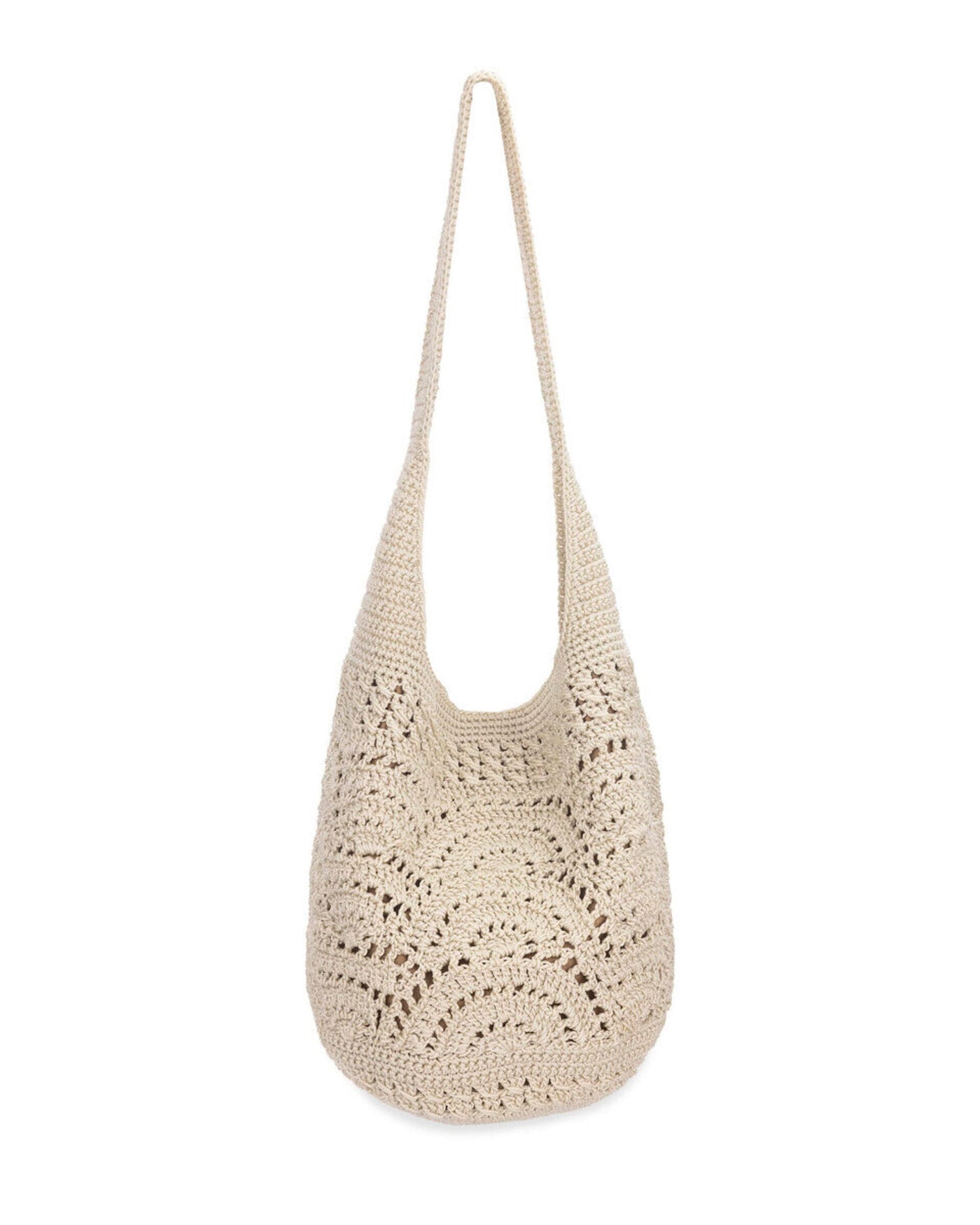 120 Hobo - Hand Crochet - Natural Fan