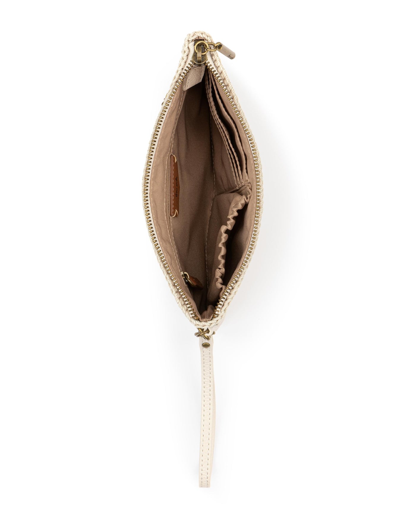 Vita Wristlet - Leather - Stone