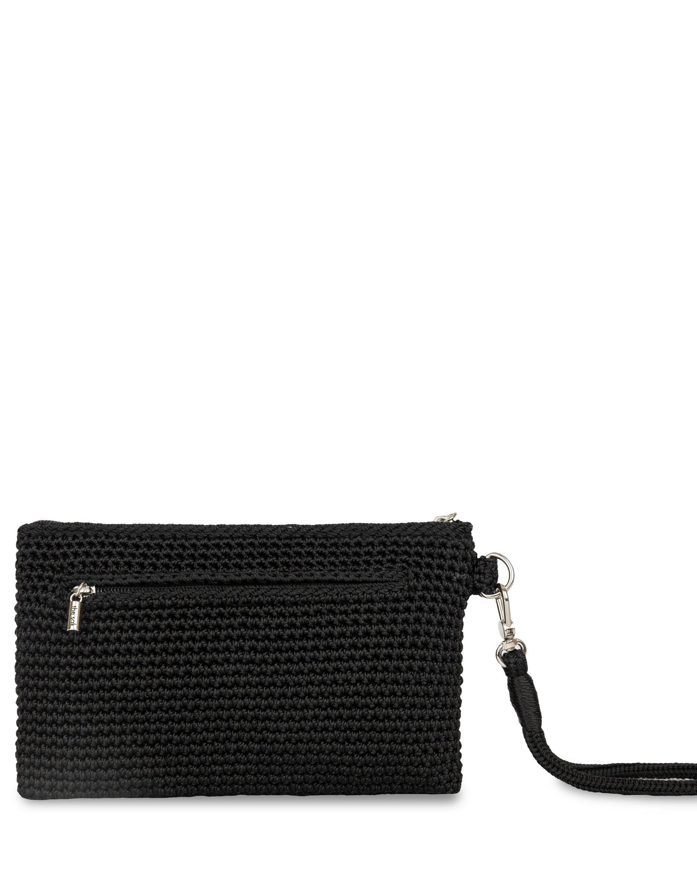 Vita Wristlet - Hand Crochet - Black