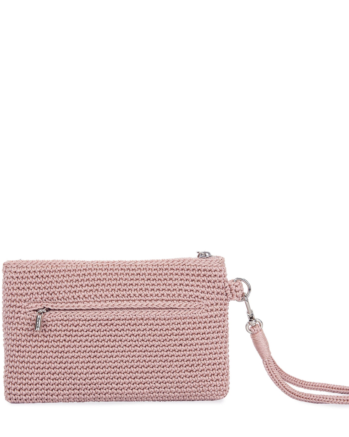 Vita Wristlet - Hand Crochet - Seashell