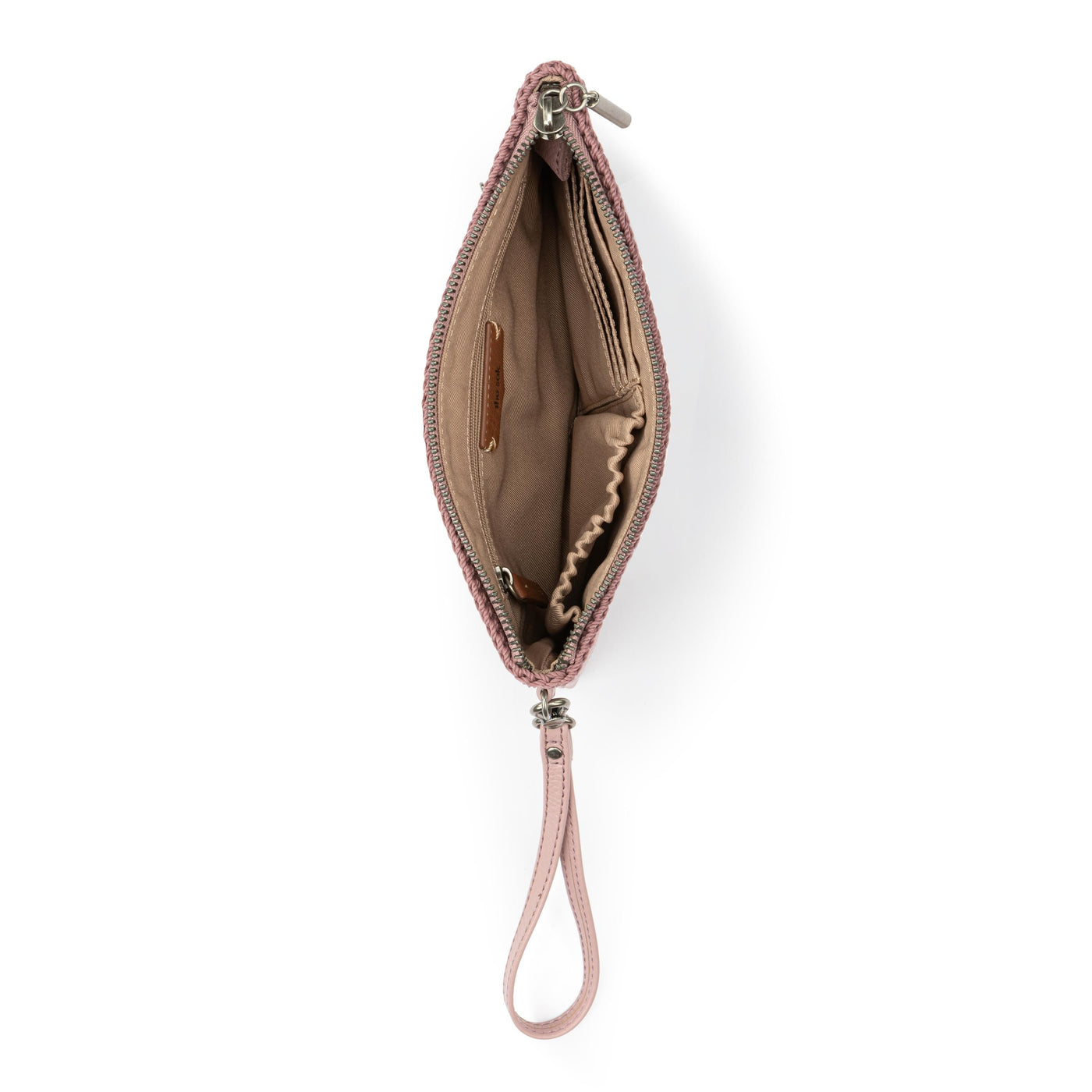 Vita Wristlet - Leather - Rosewood
