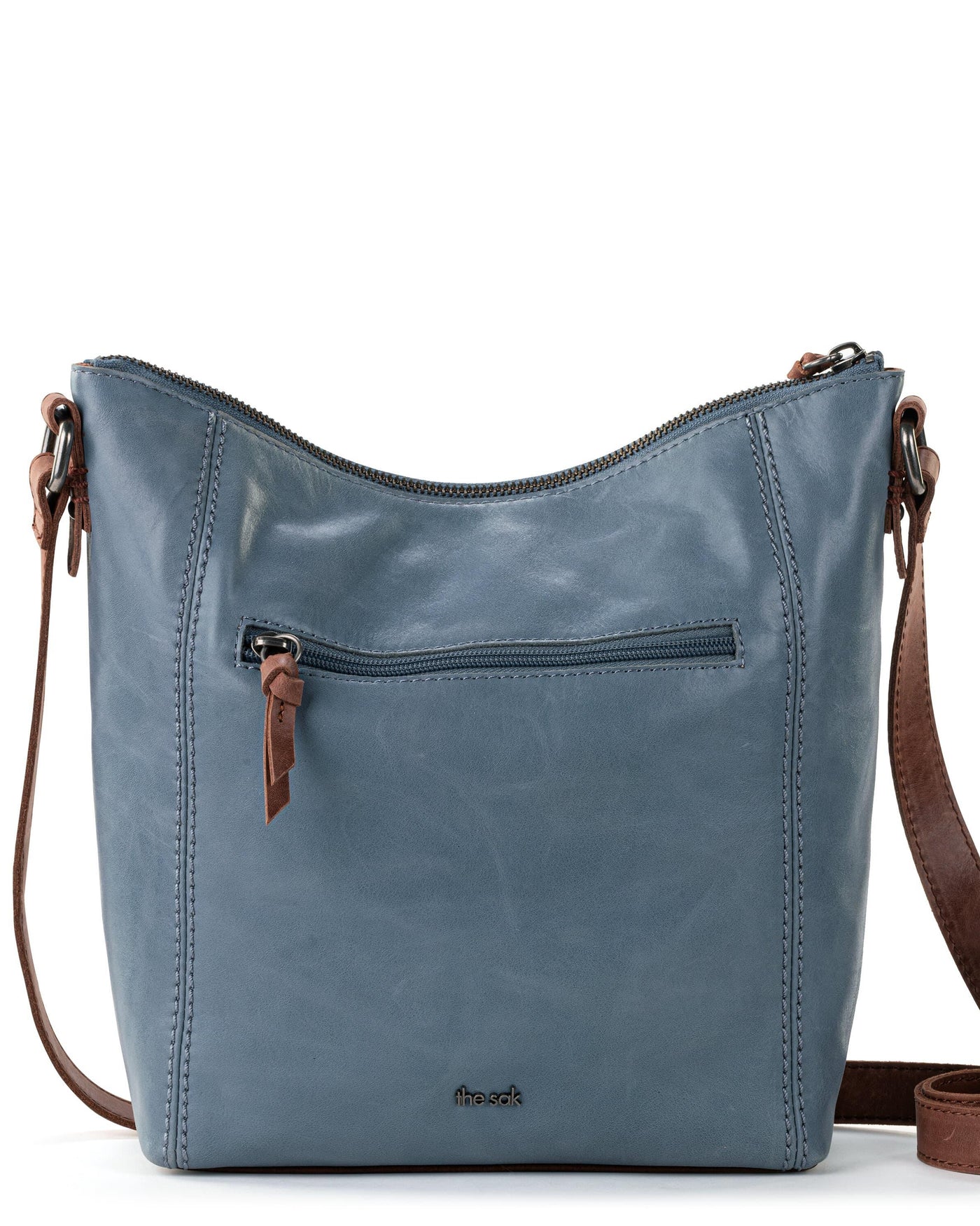 Ashland Crossbody - Leather - Maritime Wave Embossed