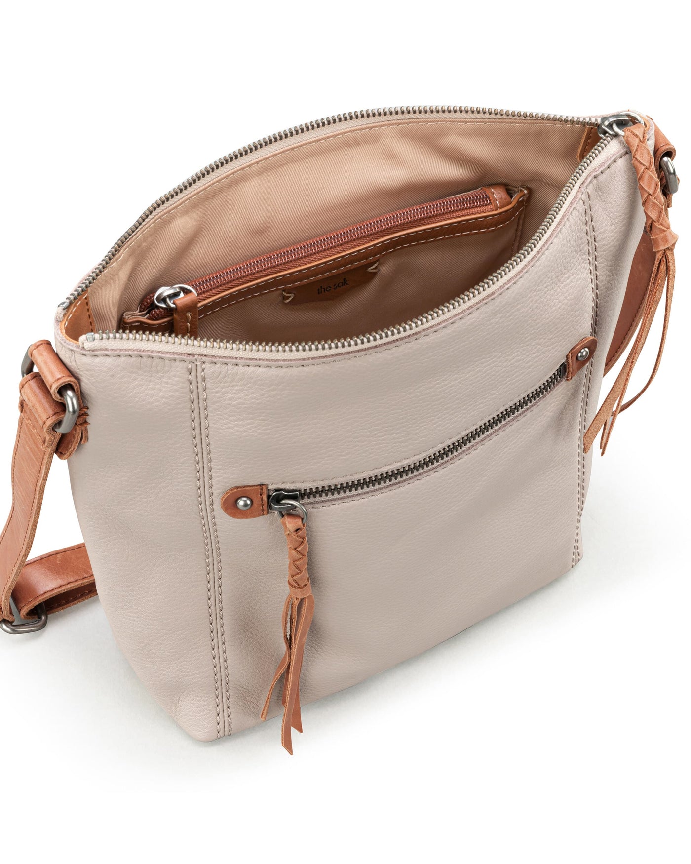 Ashland Crossbody - Leather - Sand