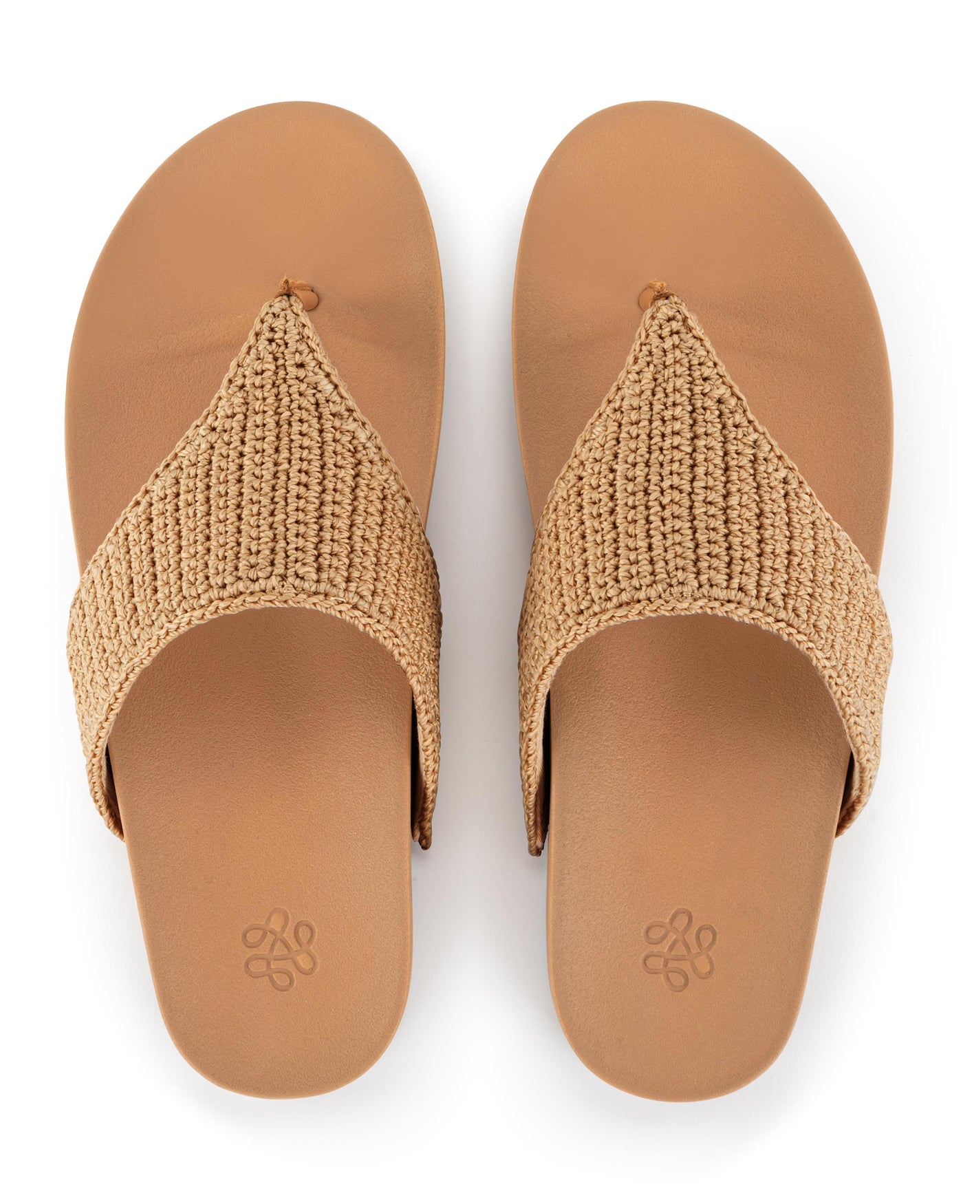 Everly Sandal - Hand Crochet - Bamboo