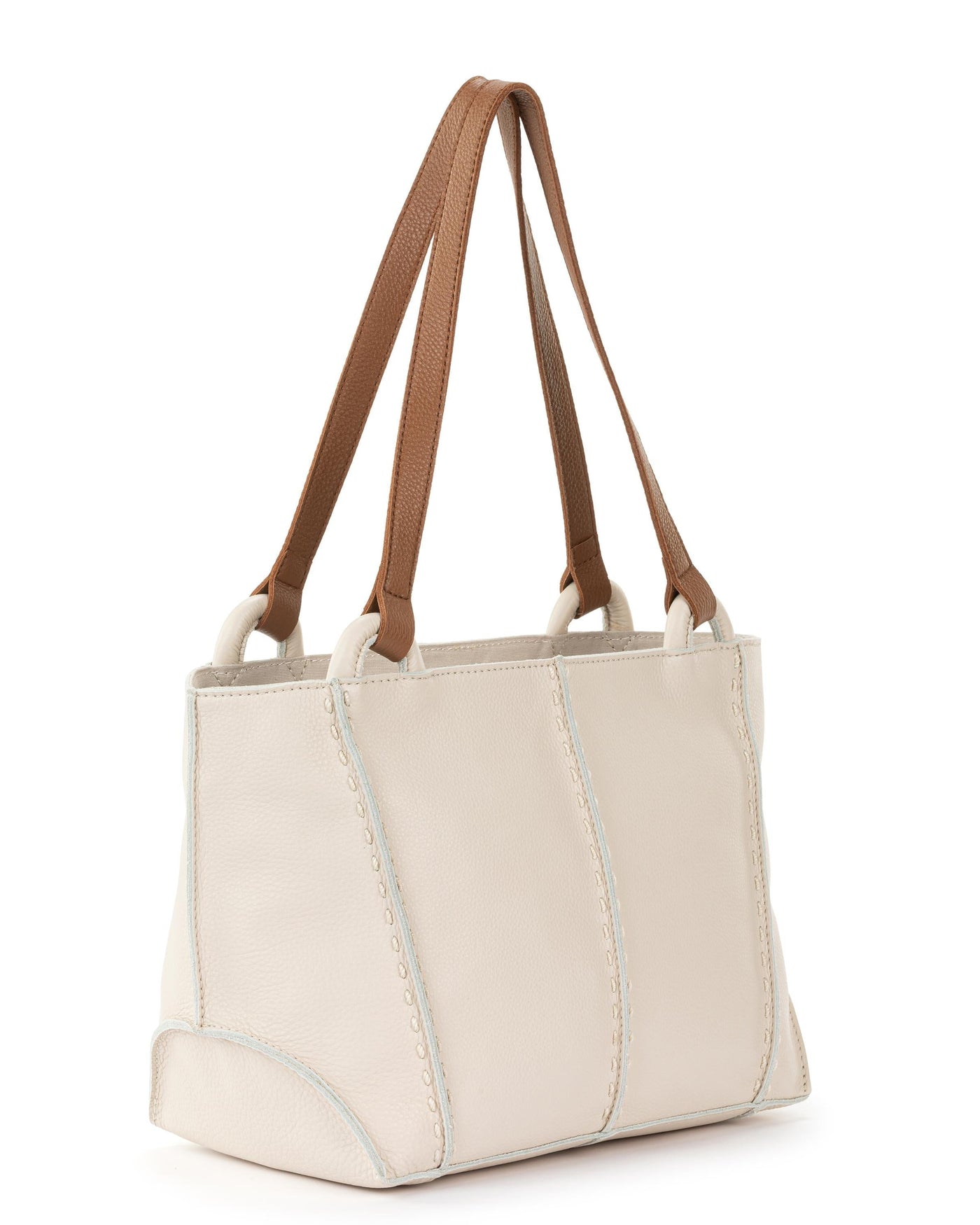 Los Feliz Satchel - Leather - Stone