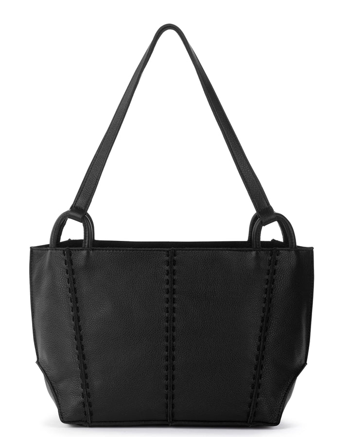 Los Feliz Satchel - Leather - Black