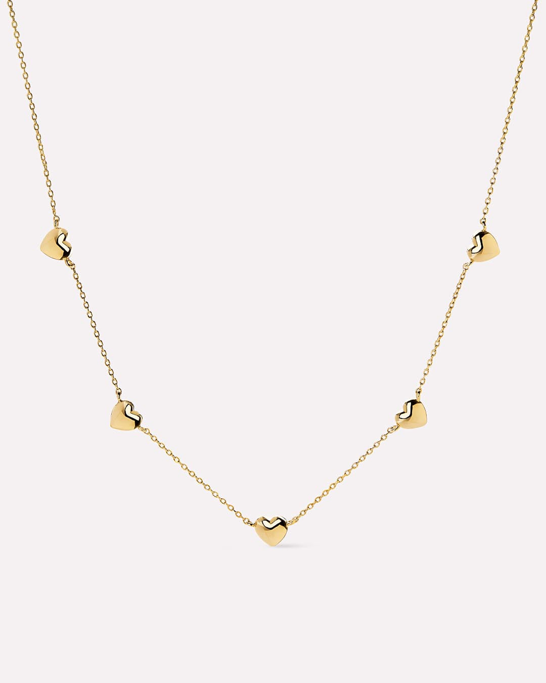 Heart Necklace - Lev Mini Station Necklace