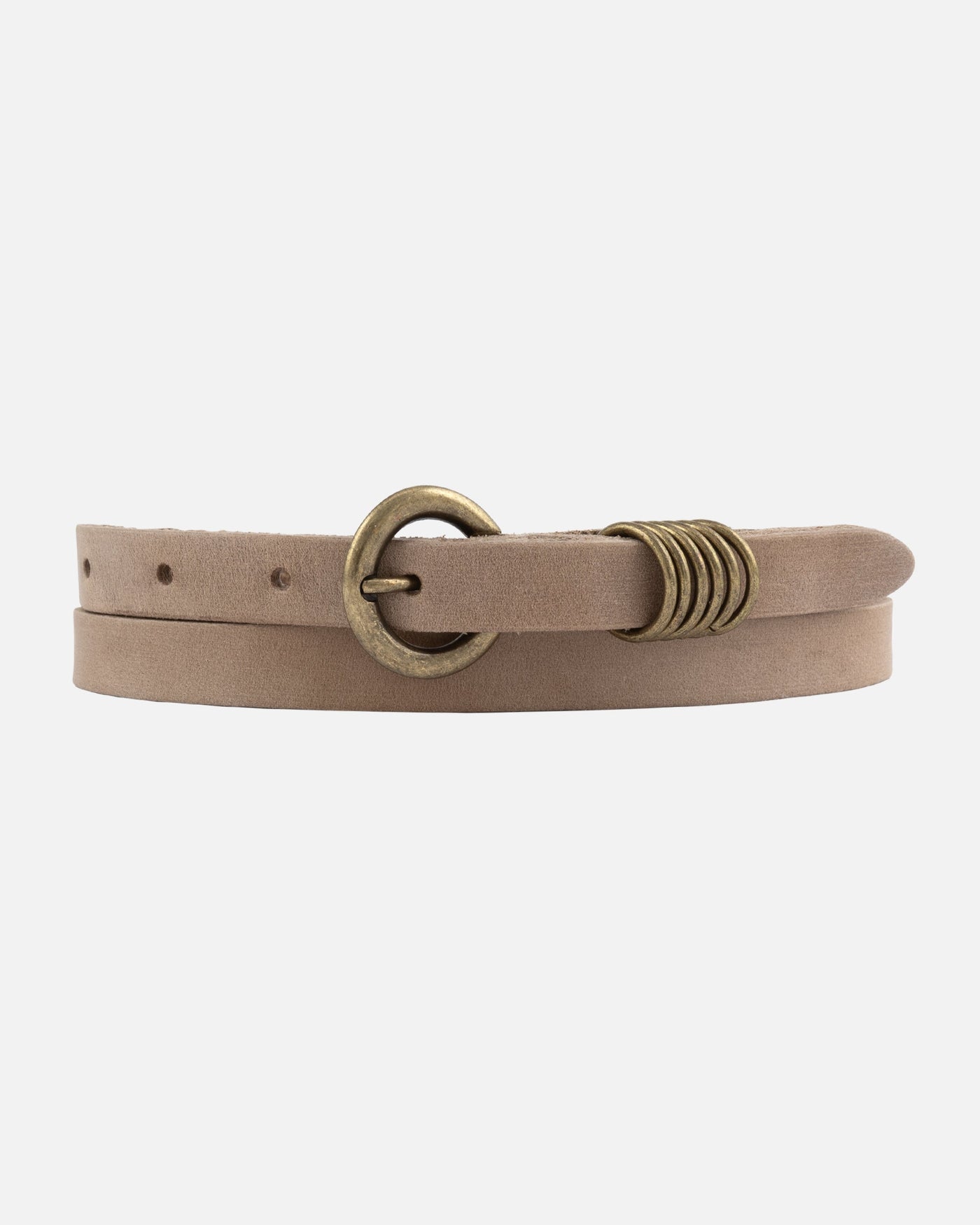 Alie | Skinny Leather Belt