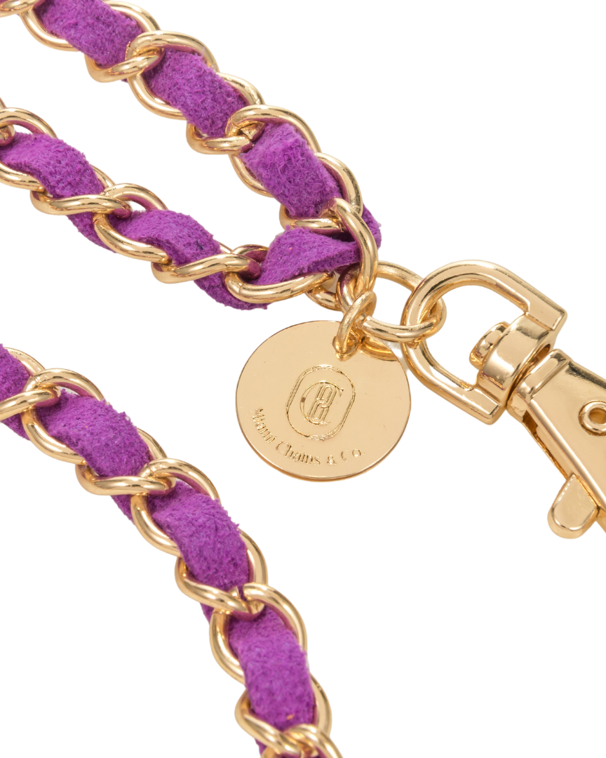 Deep Purple Crossbody Phone Chain