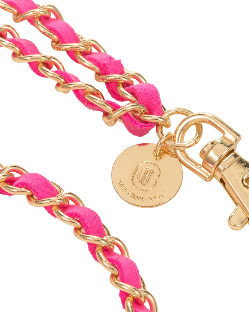 Hollywood Hot Pink Crossbody Phone Chain