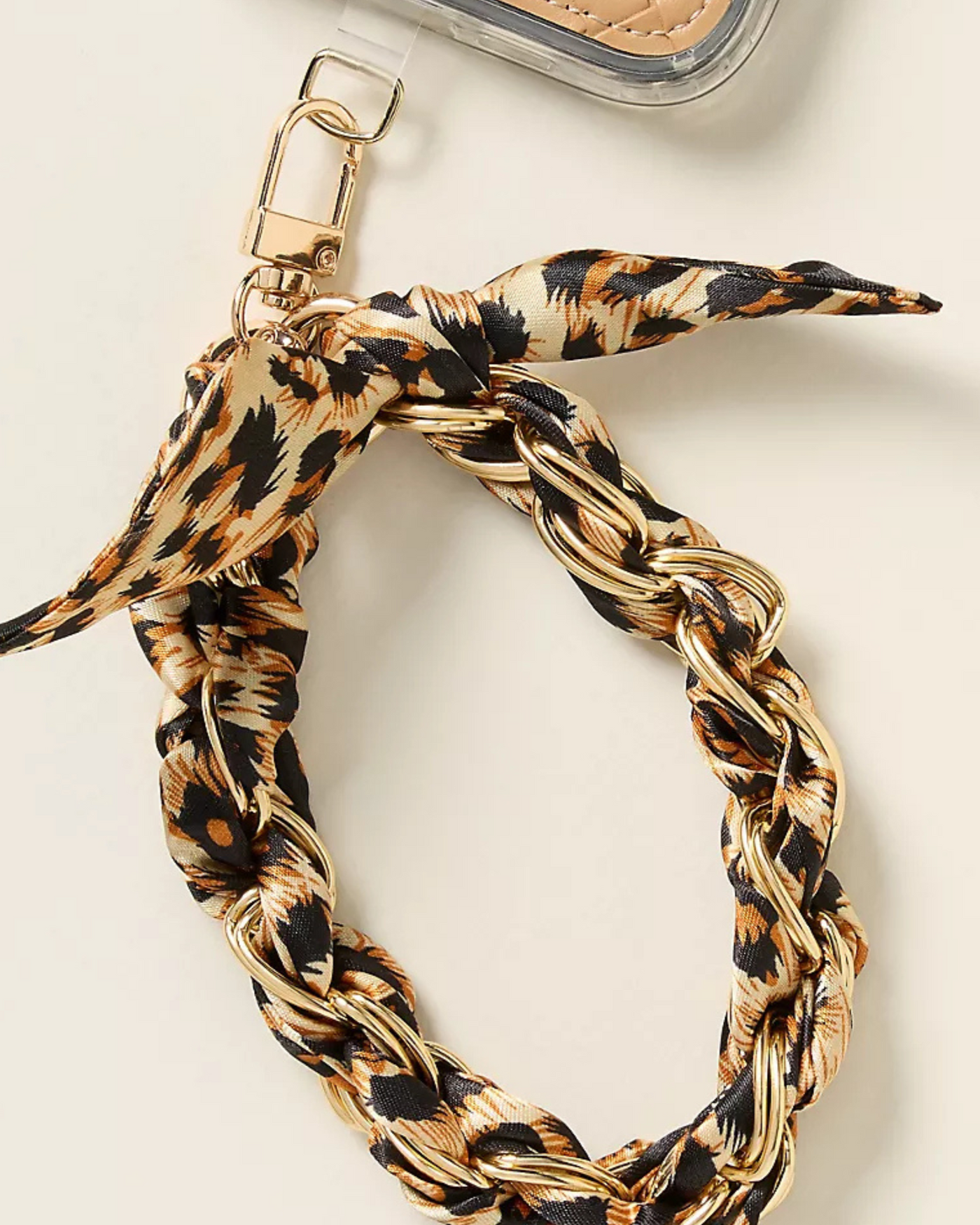 Oh Lala Leopard Phone Wristlet