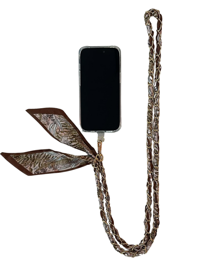 Falling for Fall Crossbody Phone Chain