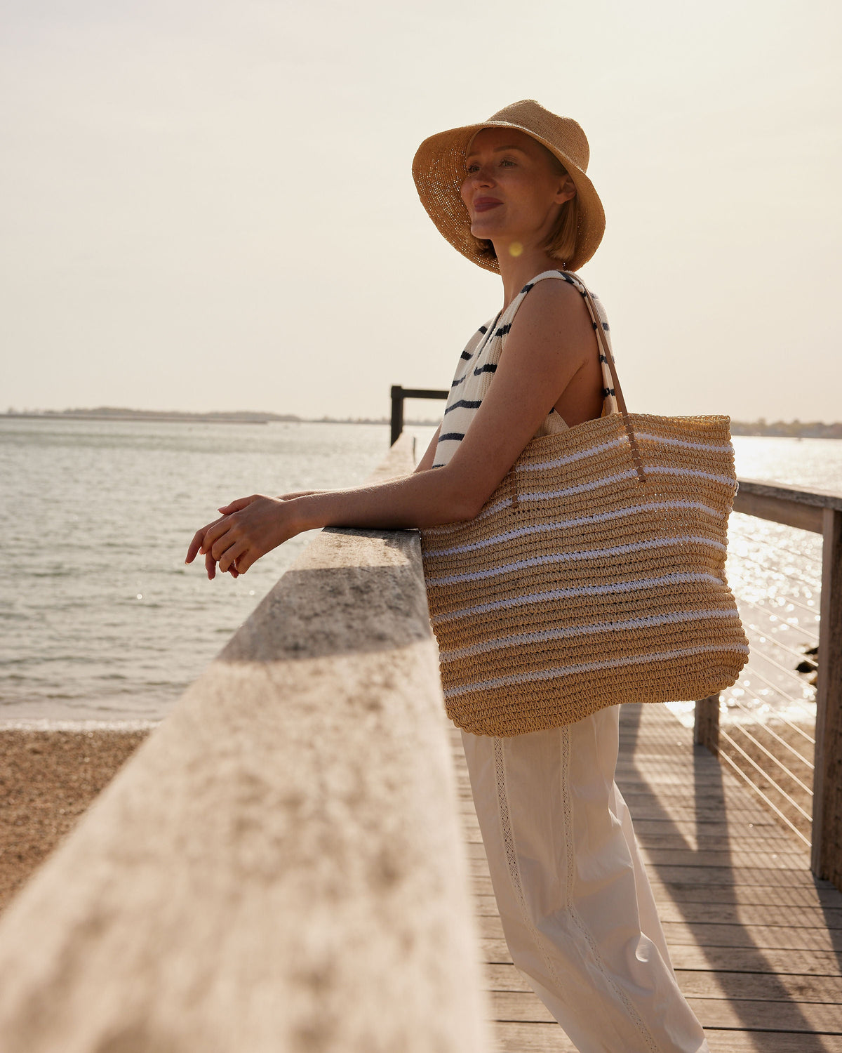 Stella Stripe Tote
