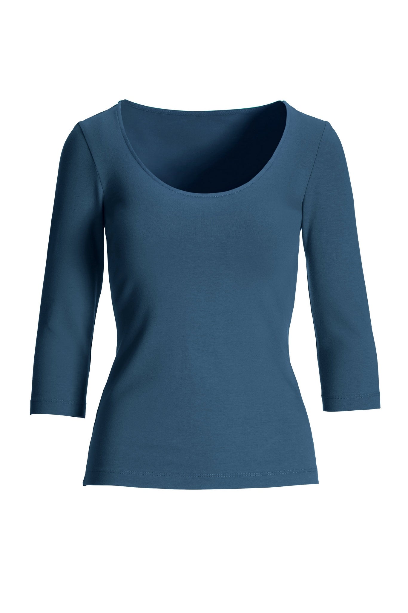 So Sexy Scoop Top Blue