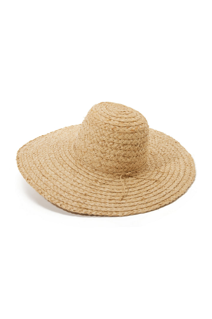 Raffia Trim Sun Hat Natural