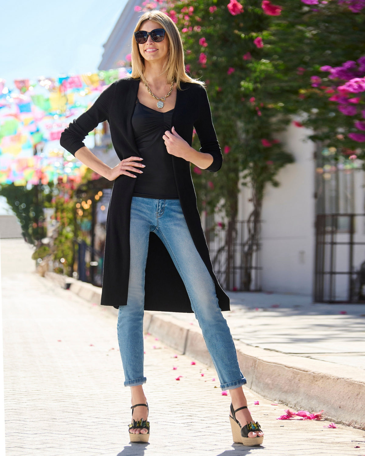 Newport High-Rise Slim Straight-Leg Jean Light Wash