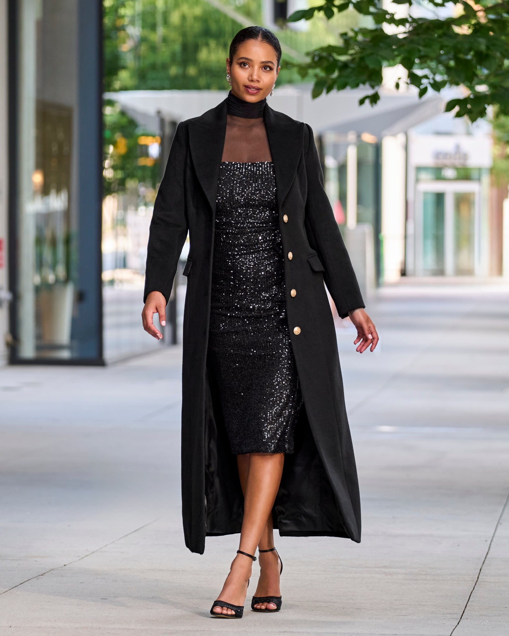 Full Length Classic Tailored Coat