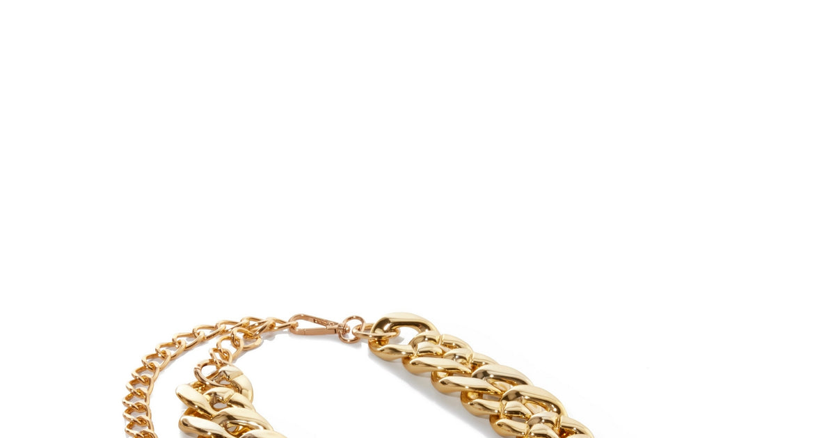 Gold Chain belt N1074 Trendy Plus Size Accessories Gold Multi-Strand Layer Chain  main image 2