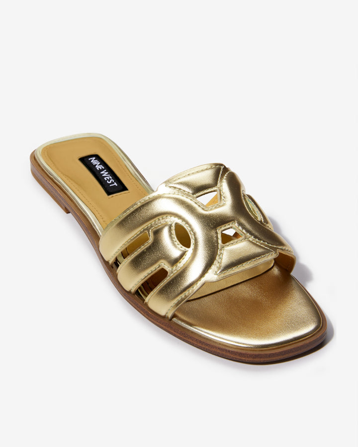 Slide Sandal Gold