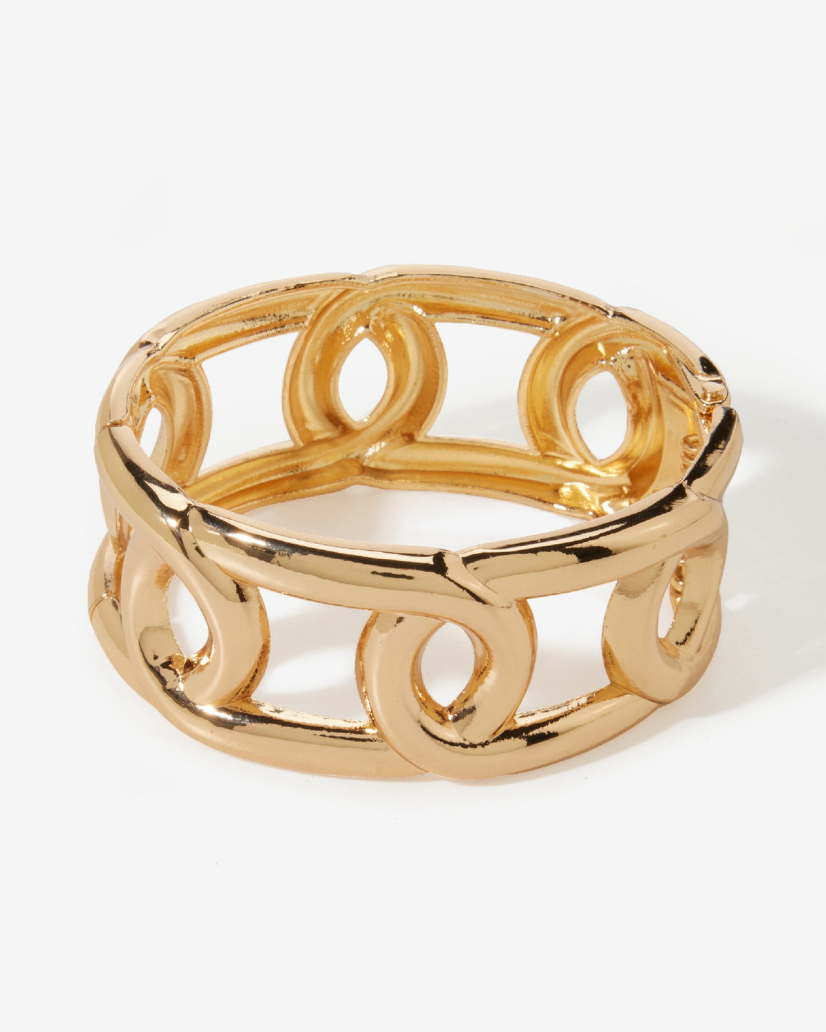 Chain Link Cuff Gold