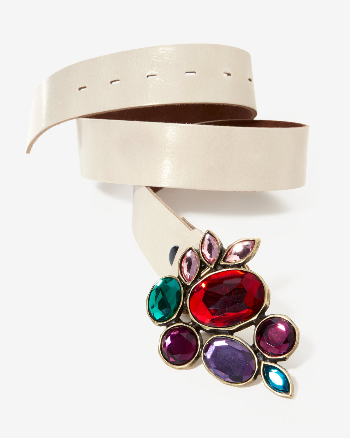 Bright Stones Buckle Belt Multi