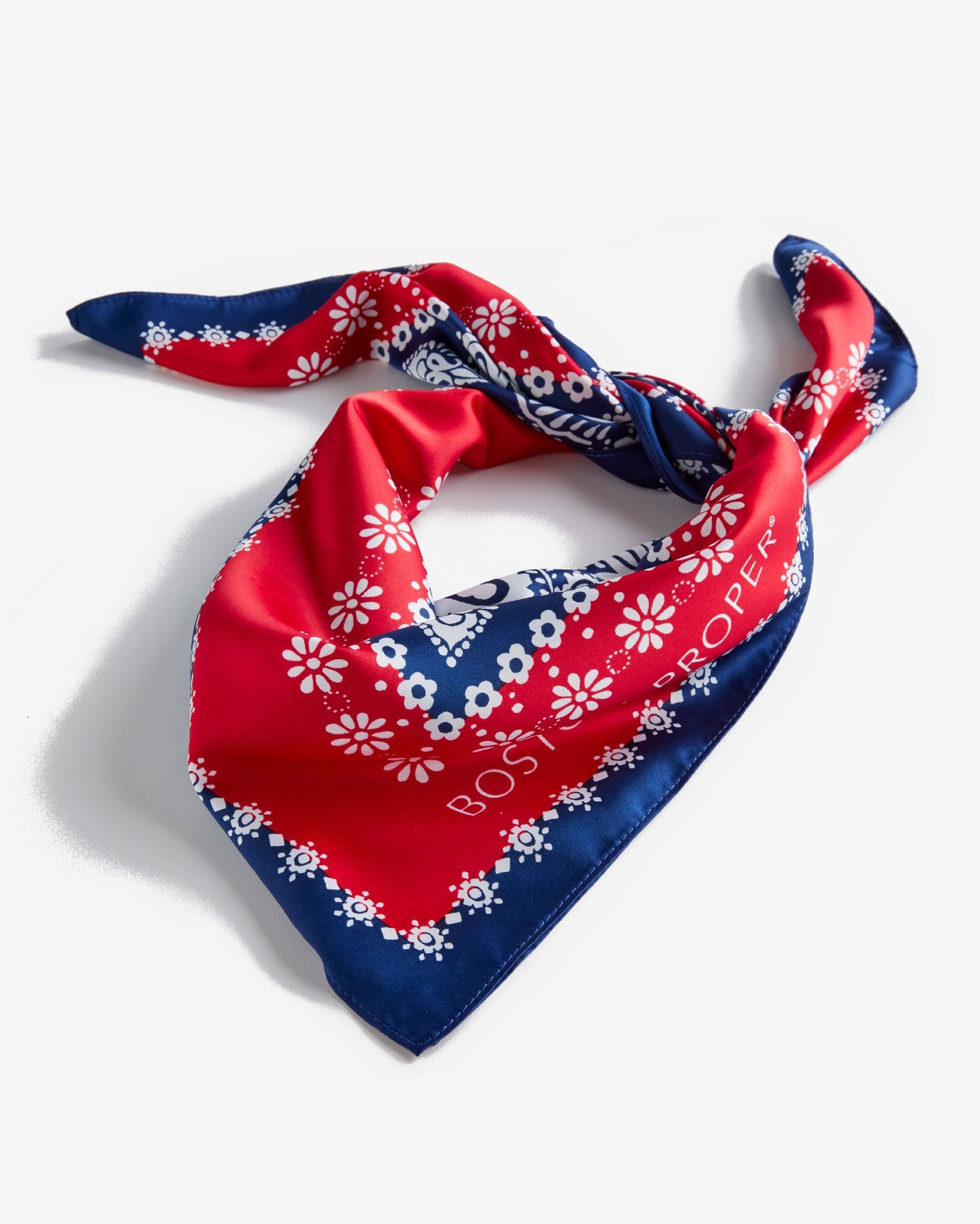 Boston Proper Printed Scarf Americana Bandana