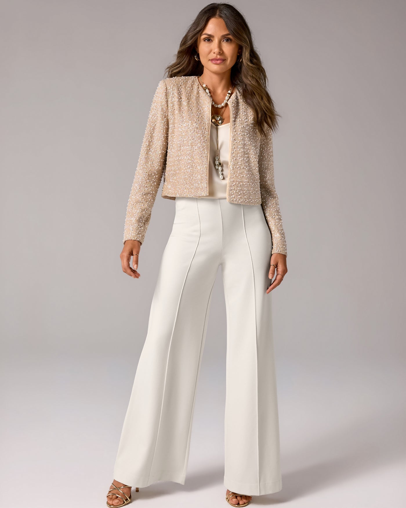 Malibu Ultimate Pull-On Ponte Pant Off White