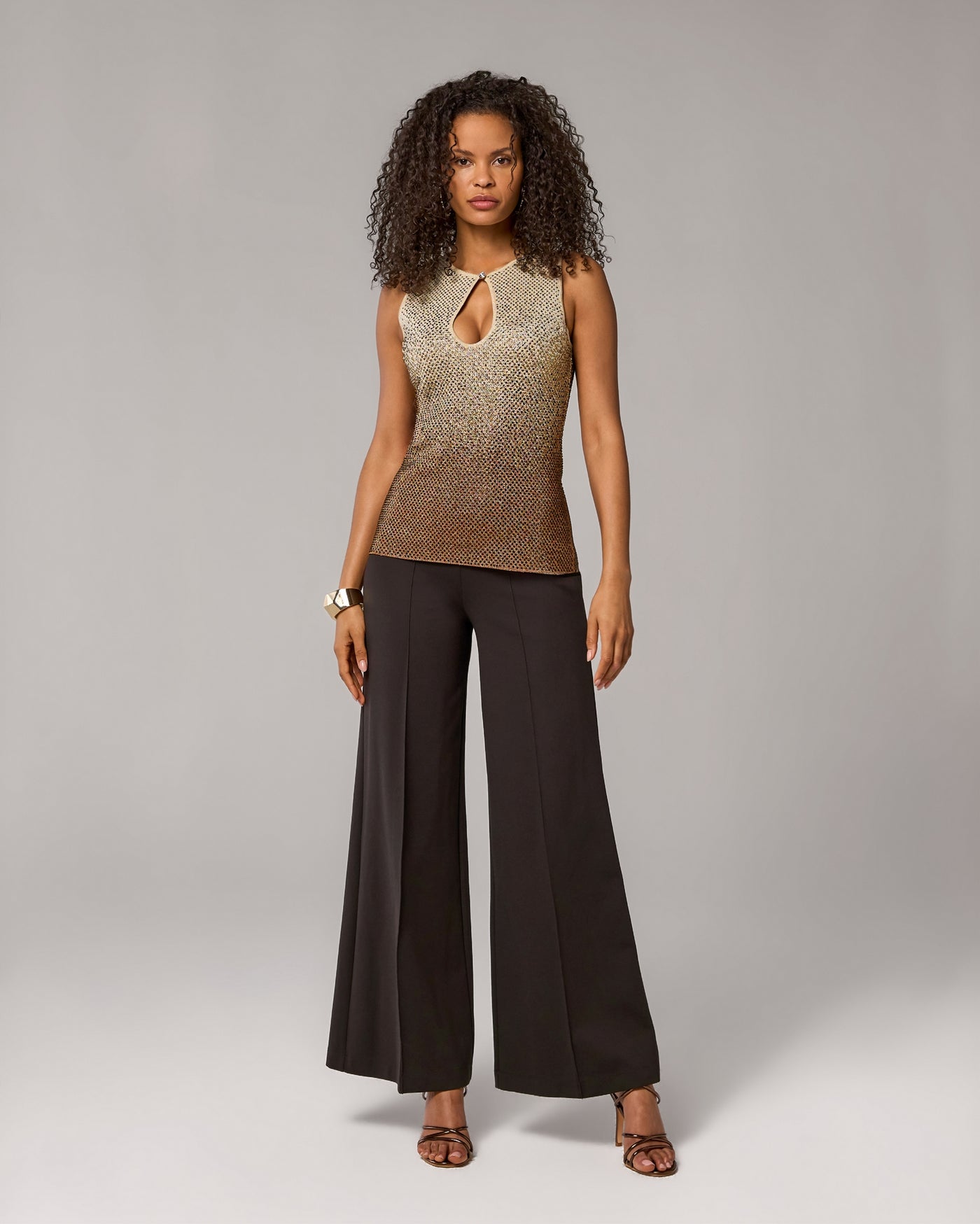 Malibu Ultimate Pull-On Ponte Pant Chocolate Torte