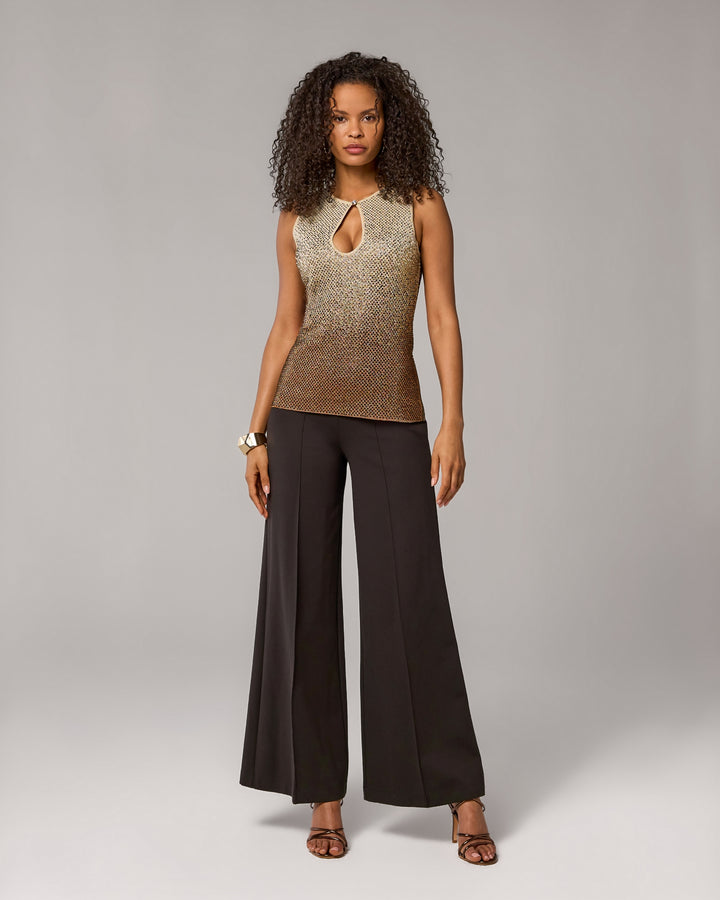 Malibu Ultimate Pull-On Ponte Pant Chocolate Torte