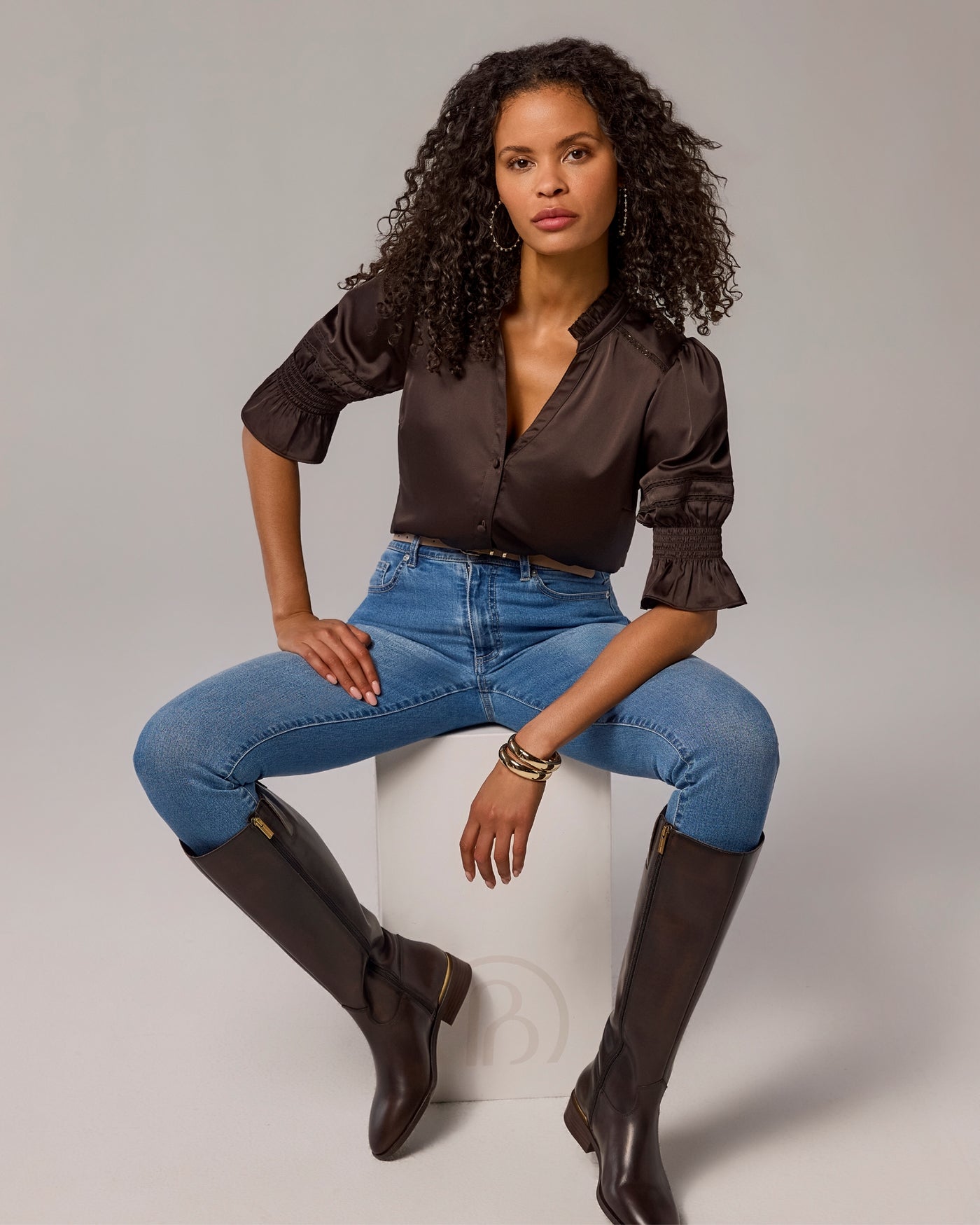 Aspen High Rise Skinny Jean Medium Wash Denim
