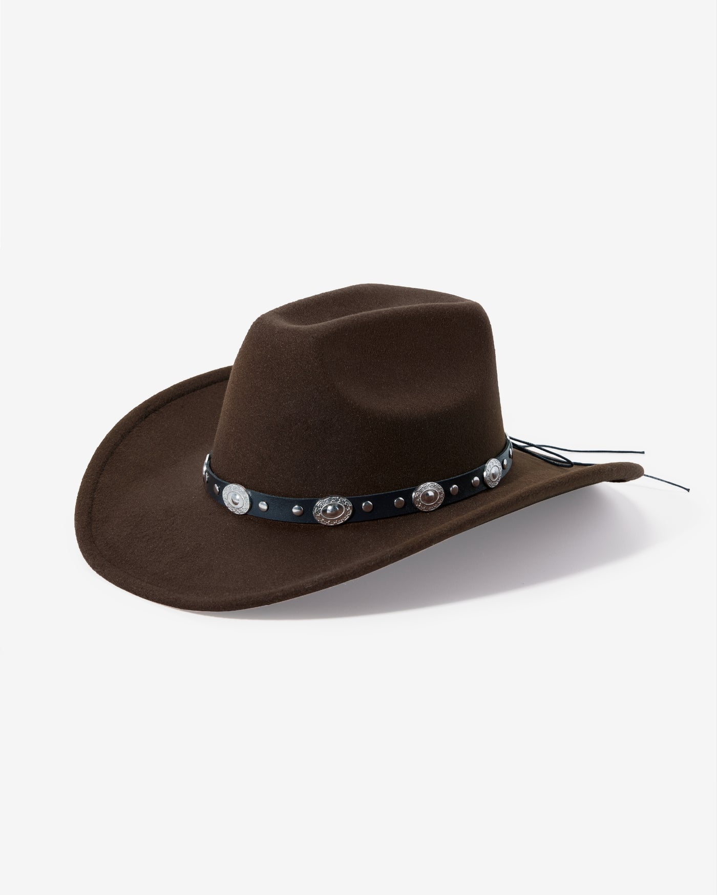 Western Trim Hat Brown