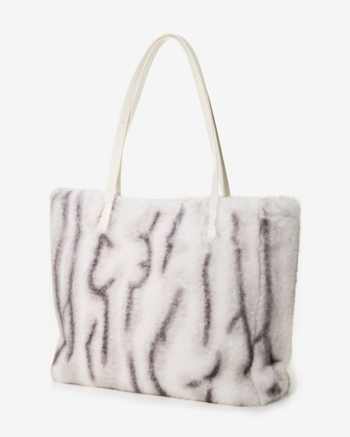 Winter Print Tote Bag Multi