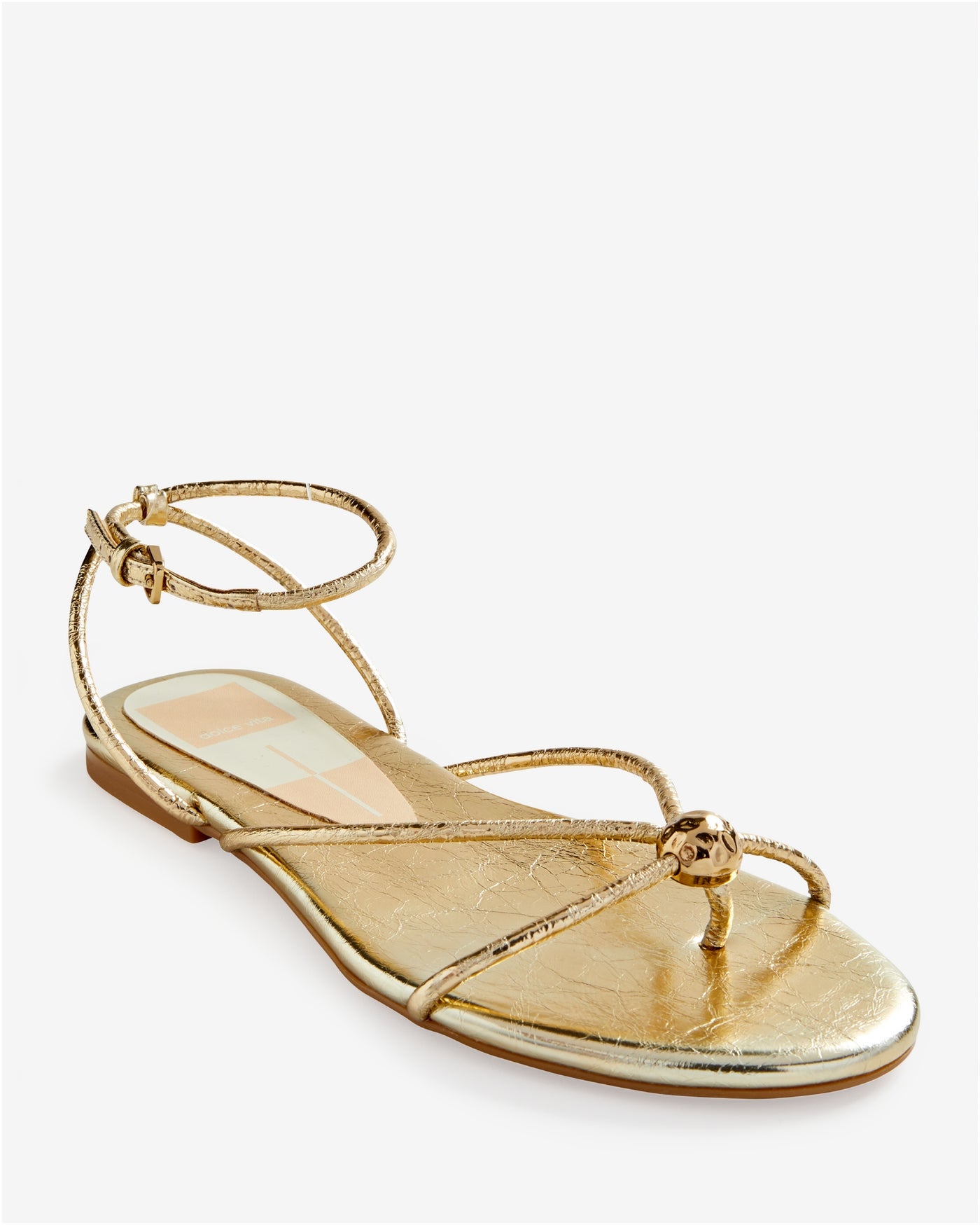 Dolce Vita Strappy Gladiator Sandal Gold