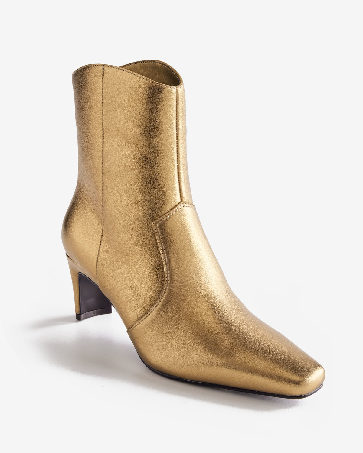 Rebecca Minkoff Metallic Bootie Bronze