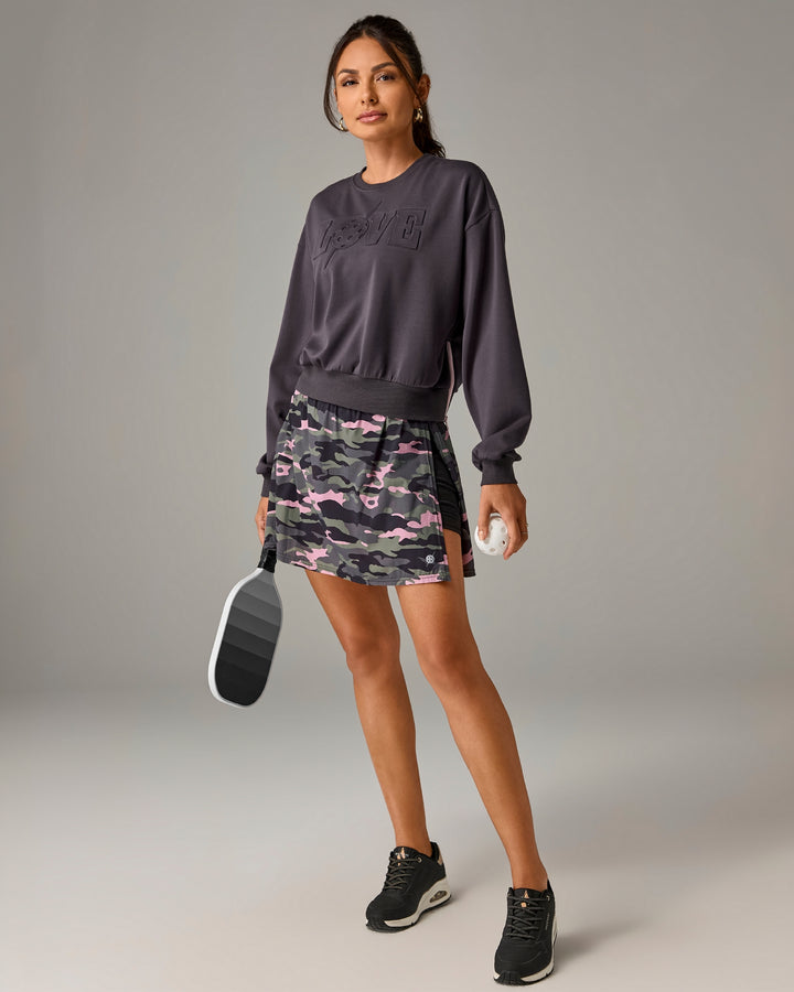 Pickletini x Boston Proper Carti Skort Pink/Green Multi