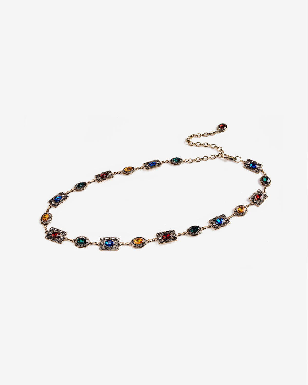 Jewel Chain Belt Multi