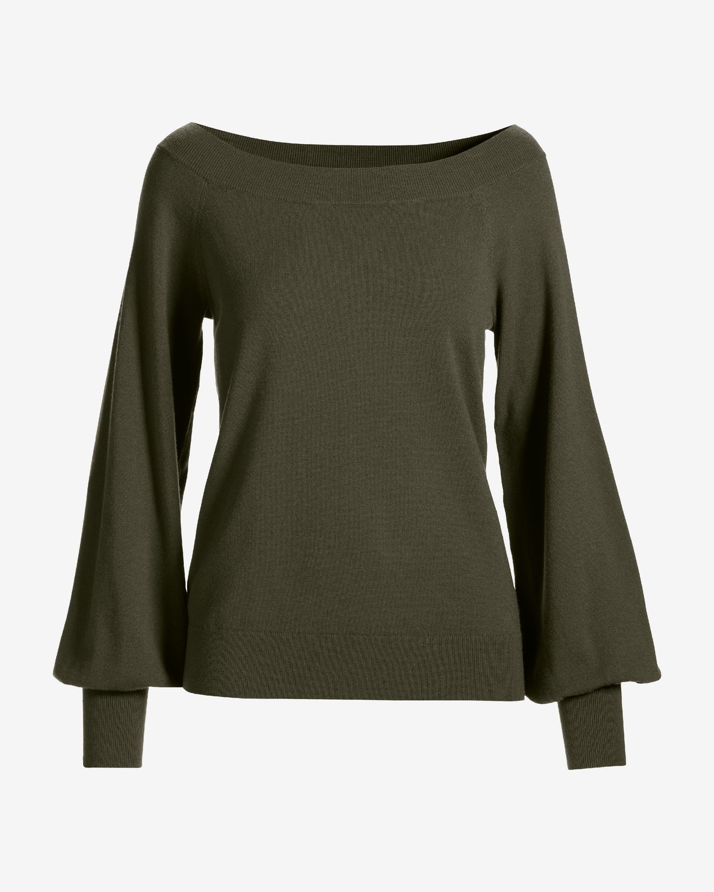 Lightweight Slouchy Sweater Olive Night
