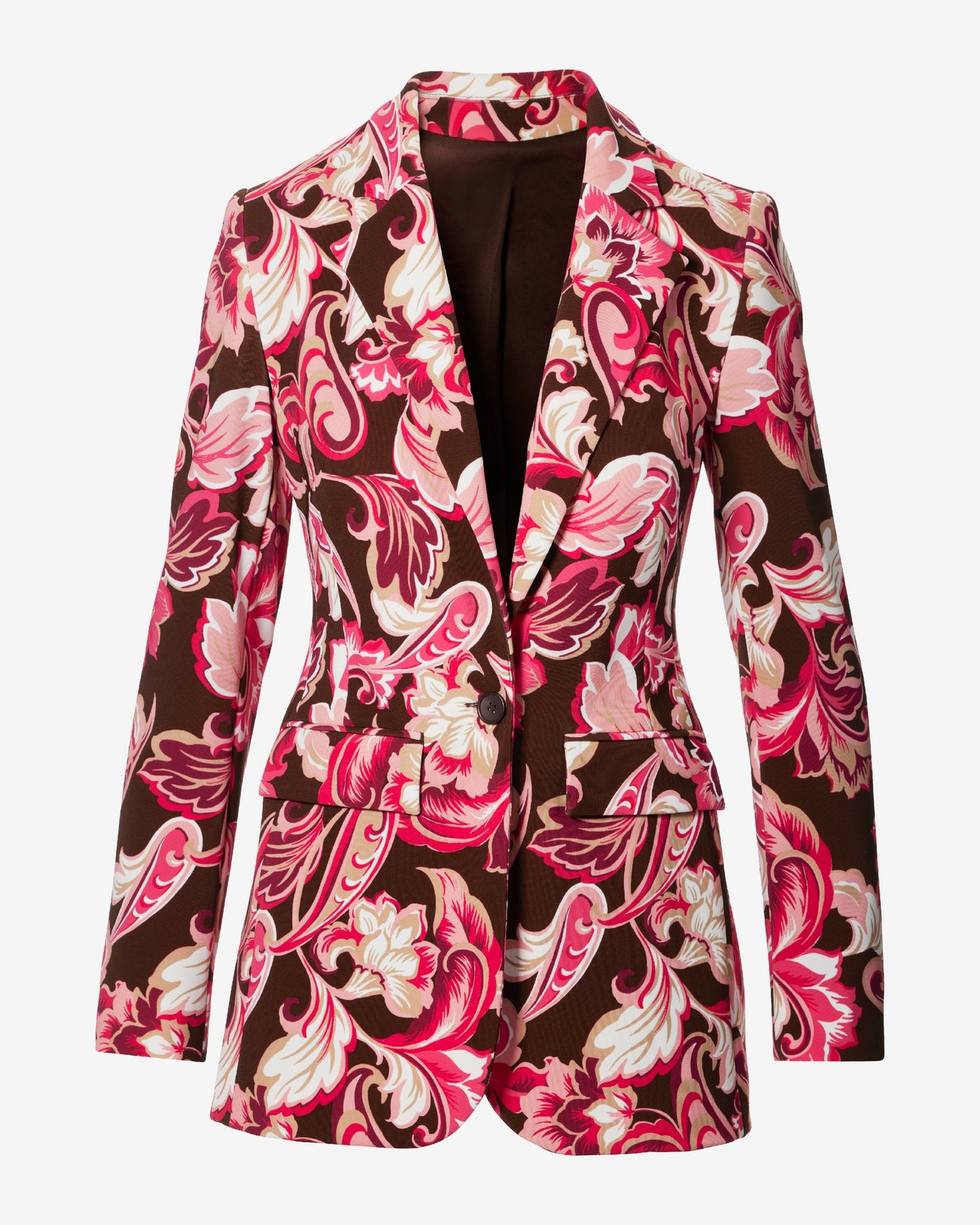 Beyond Travel Print Boyfriend Blazer Autumntime Paisley