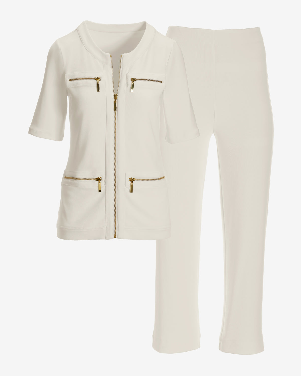 Beyond Travel Cropped Chic Coordinates Ivory Coast