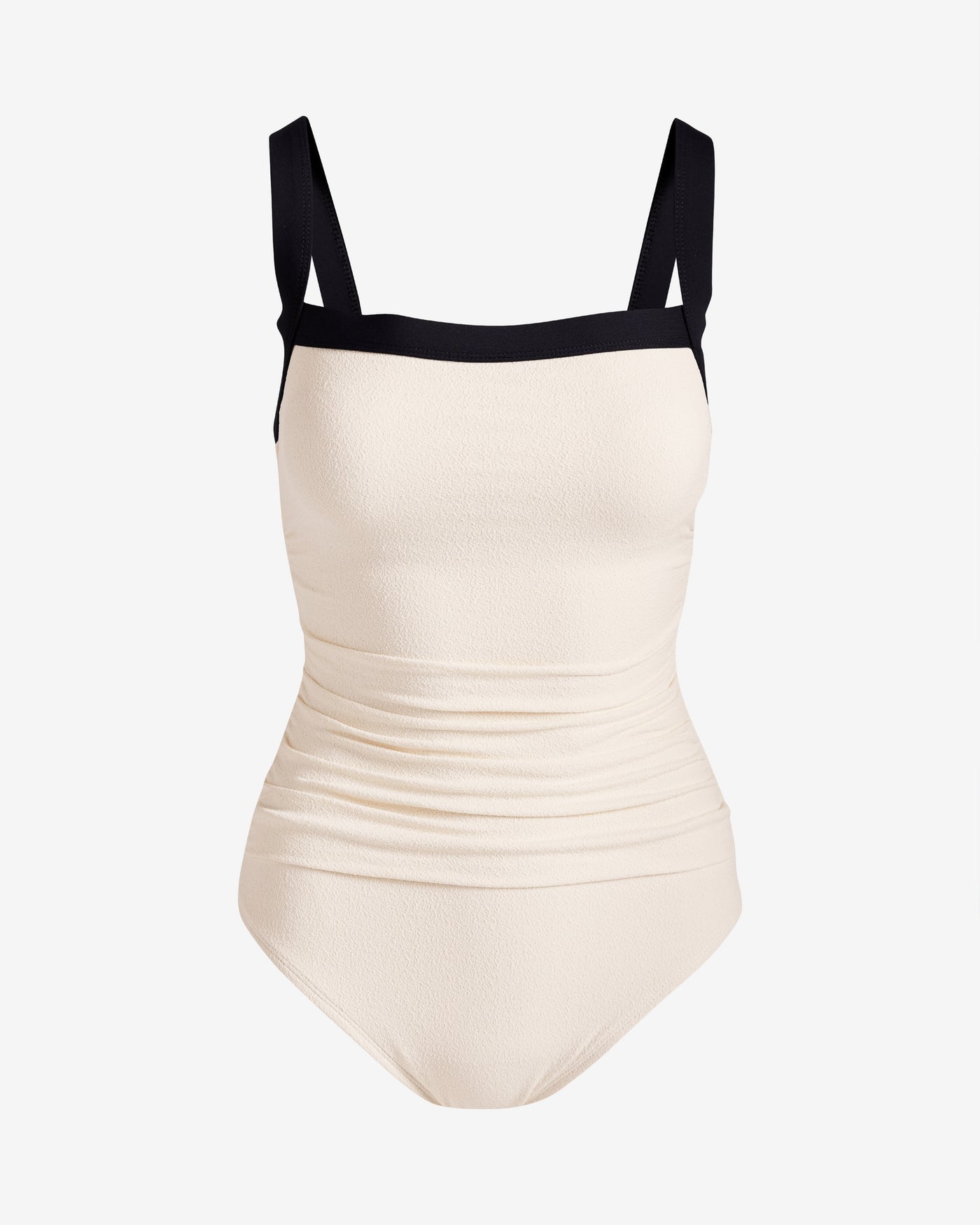 Bleu Rod Beattie Color Block Square Neck One Piece Coconut