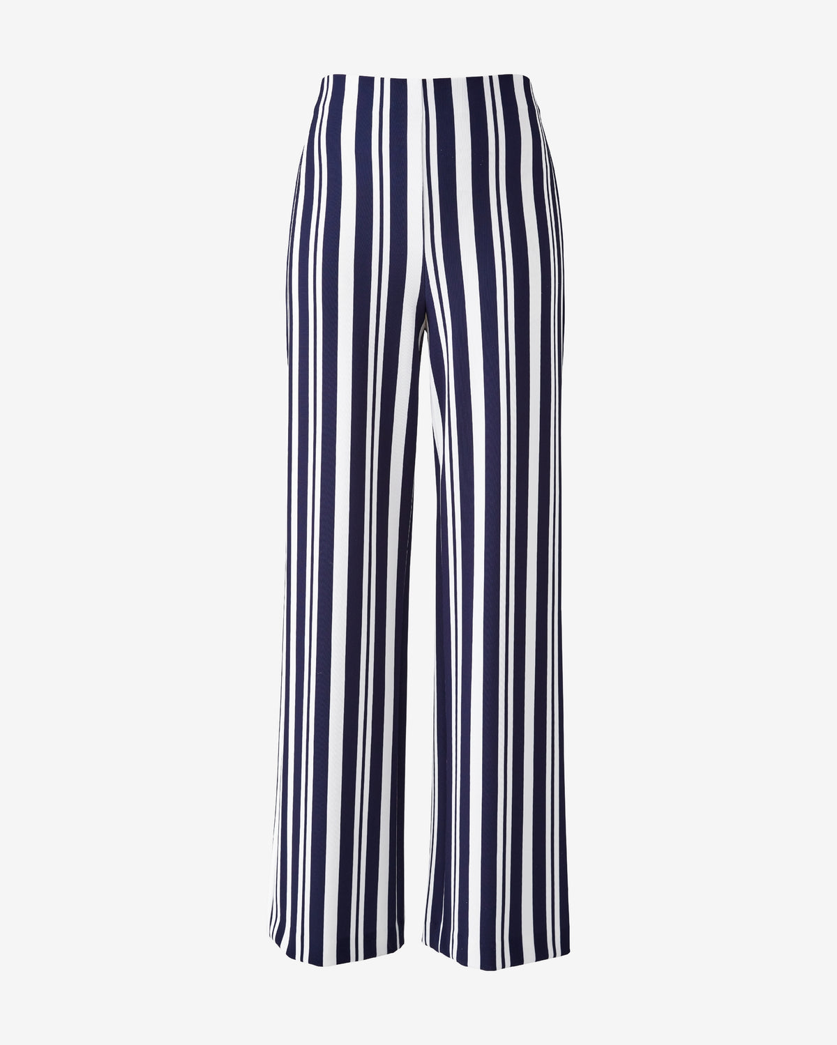 Beyond Travel Print Palazzo Pant Sophisticated Stripe