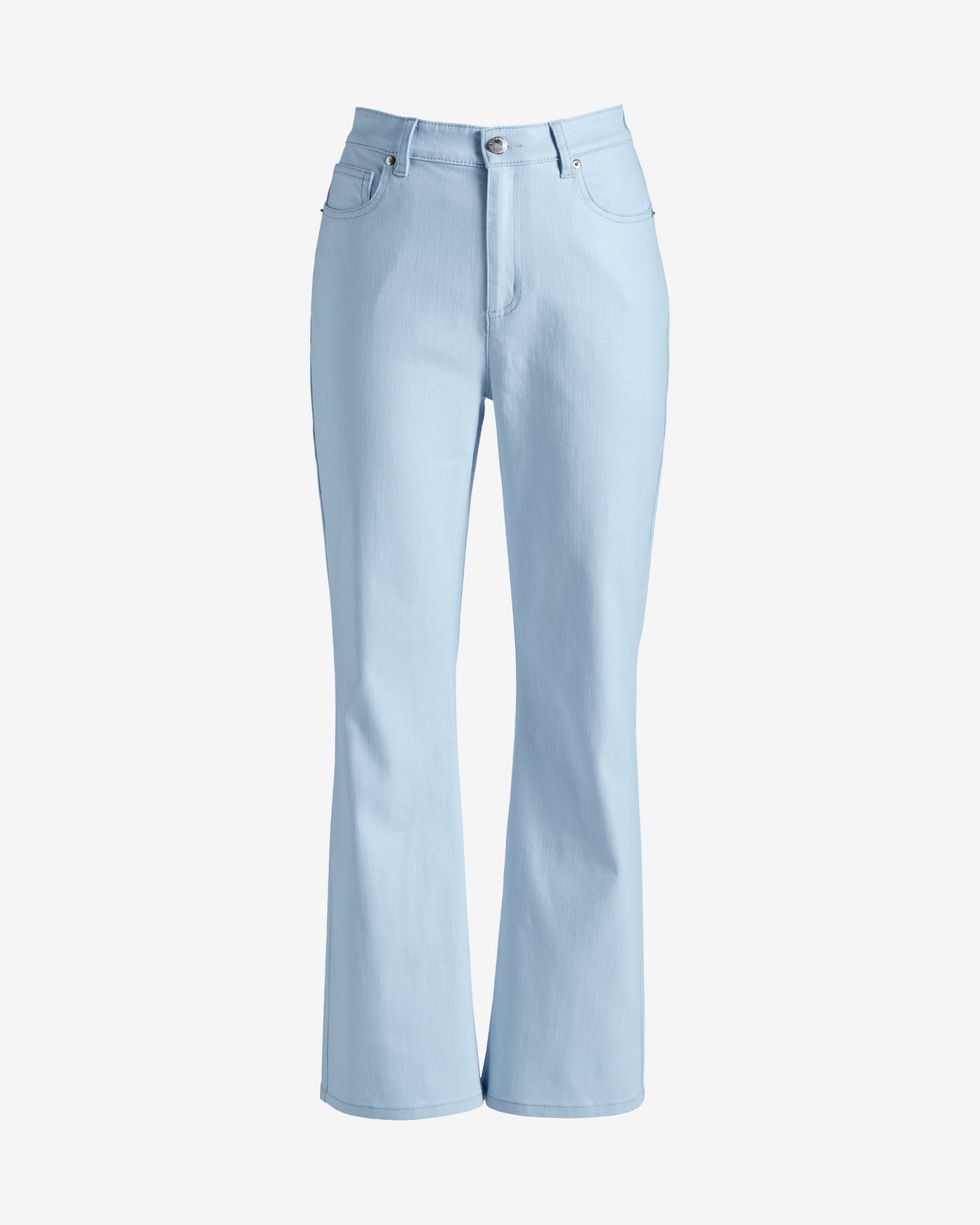Monterey Kick Flare Coated Jean Corydalis Blue