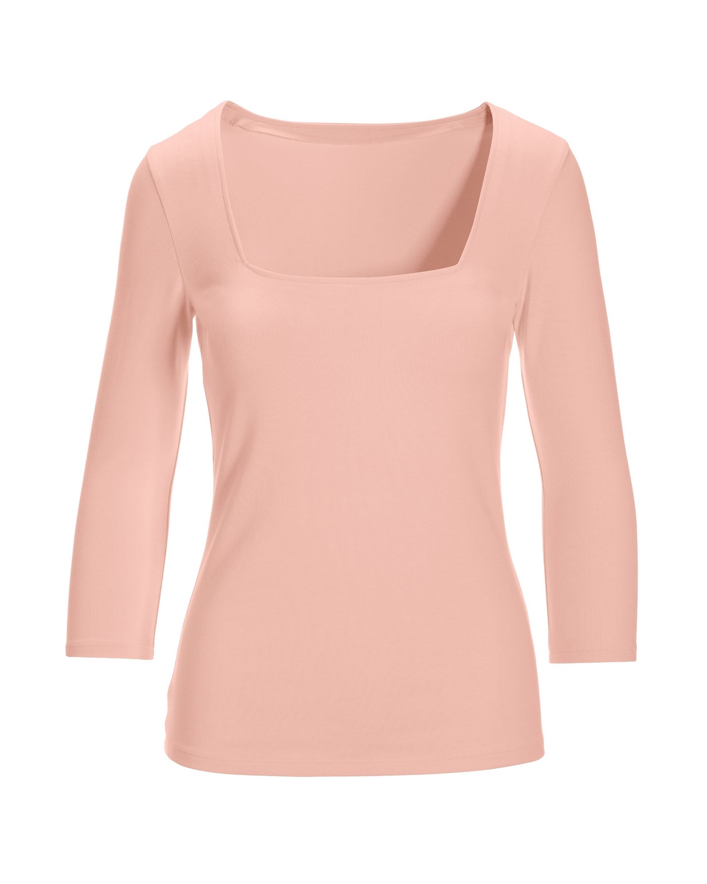 So Sexy Square-Neck Top Pale Blush