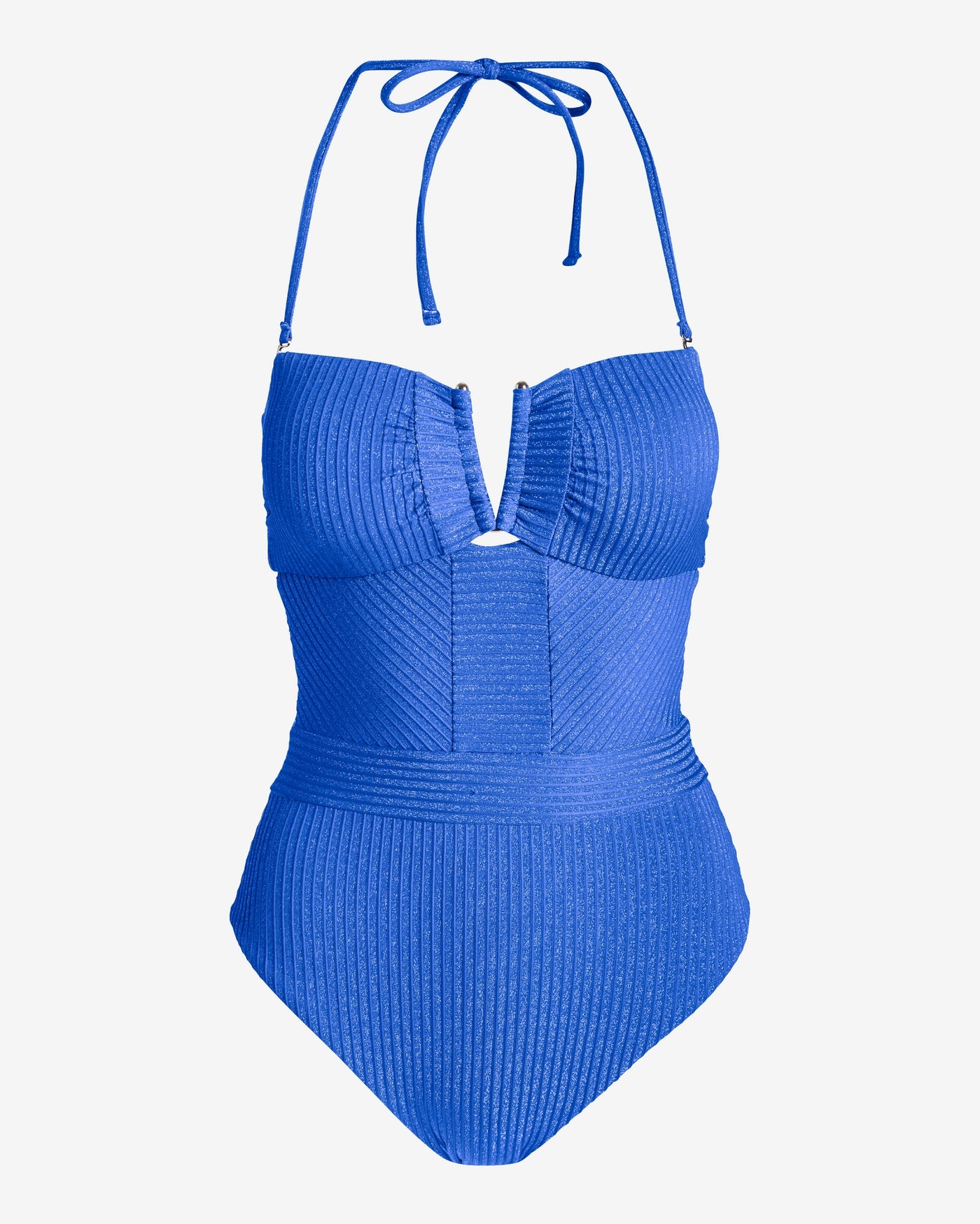 Shimmer V Hardware One Piece Lapis