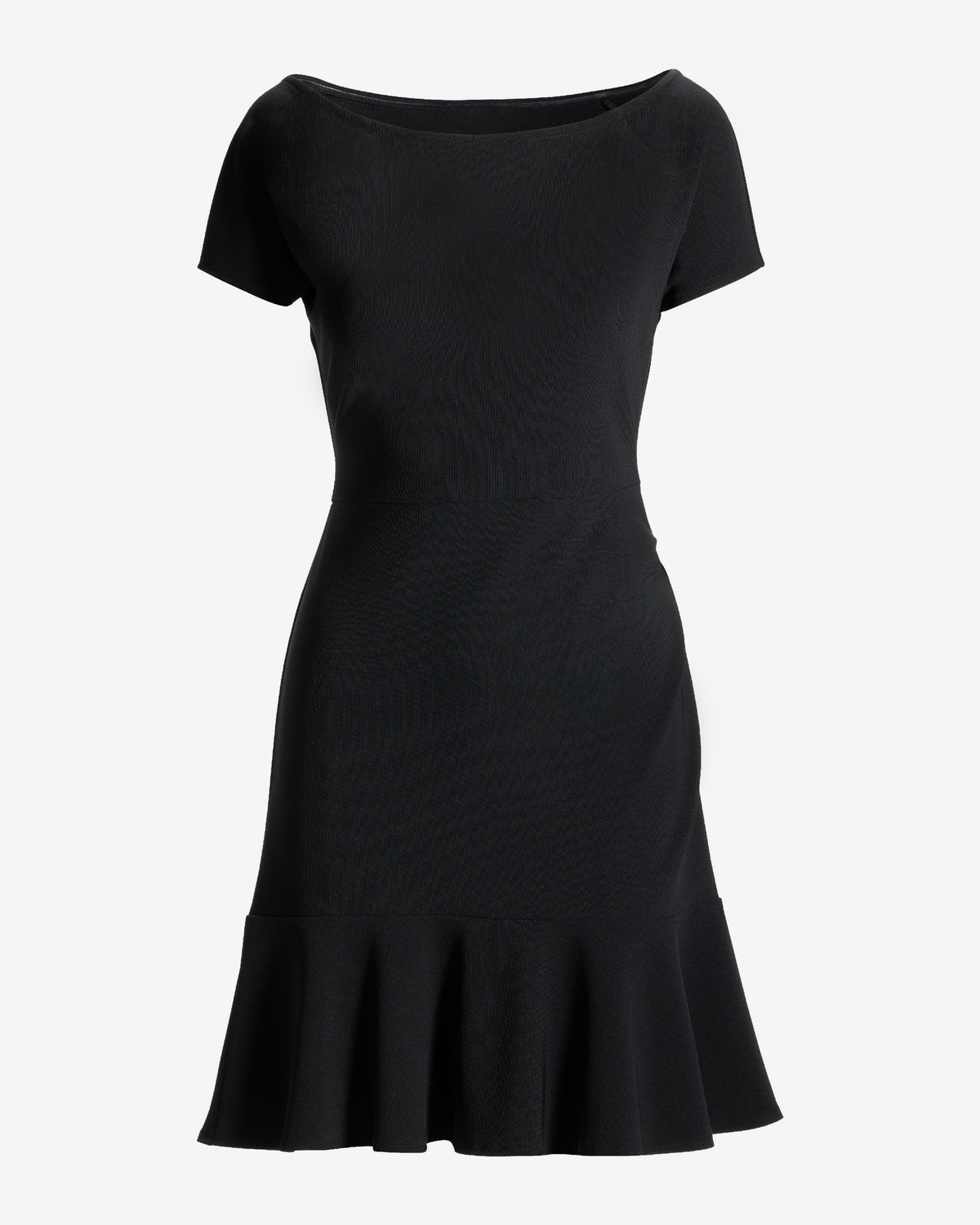 Beyond Travel One Shoulder Short Dress Jet Black