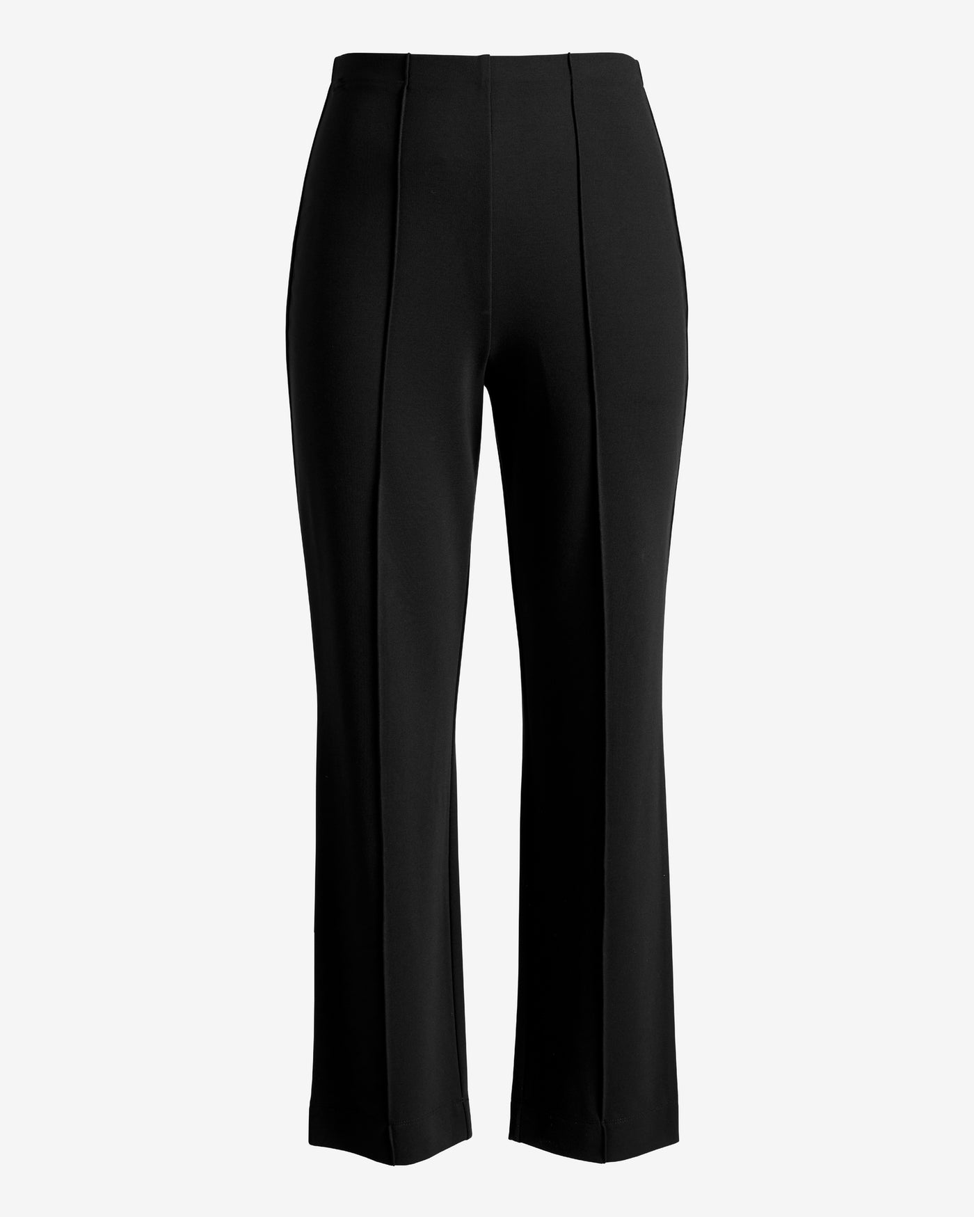 Ultimate Ponte Pull-On Slim Straight Pant Black