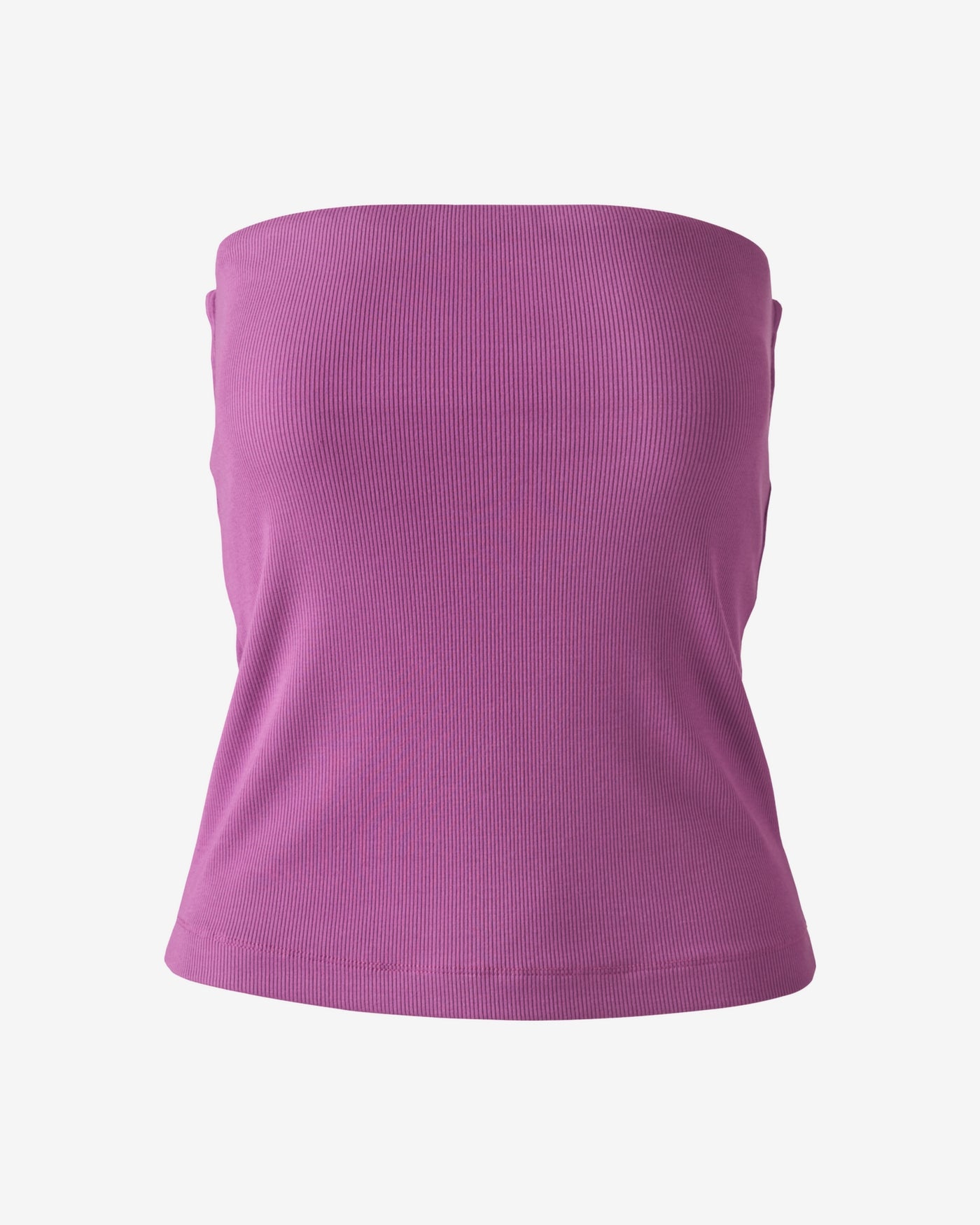 So Essential Ribbed Strapless Tube Top Radiant Orchid