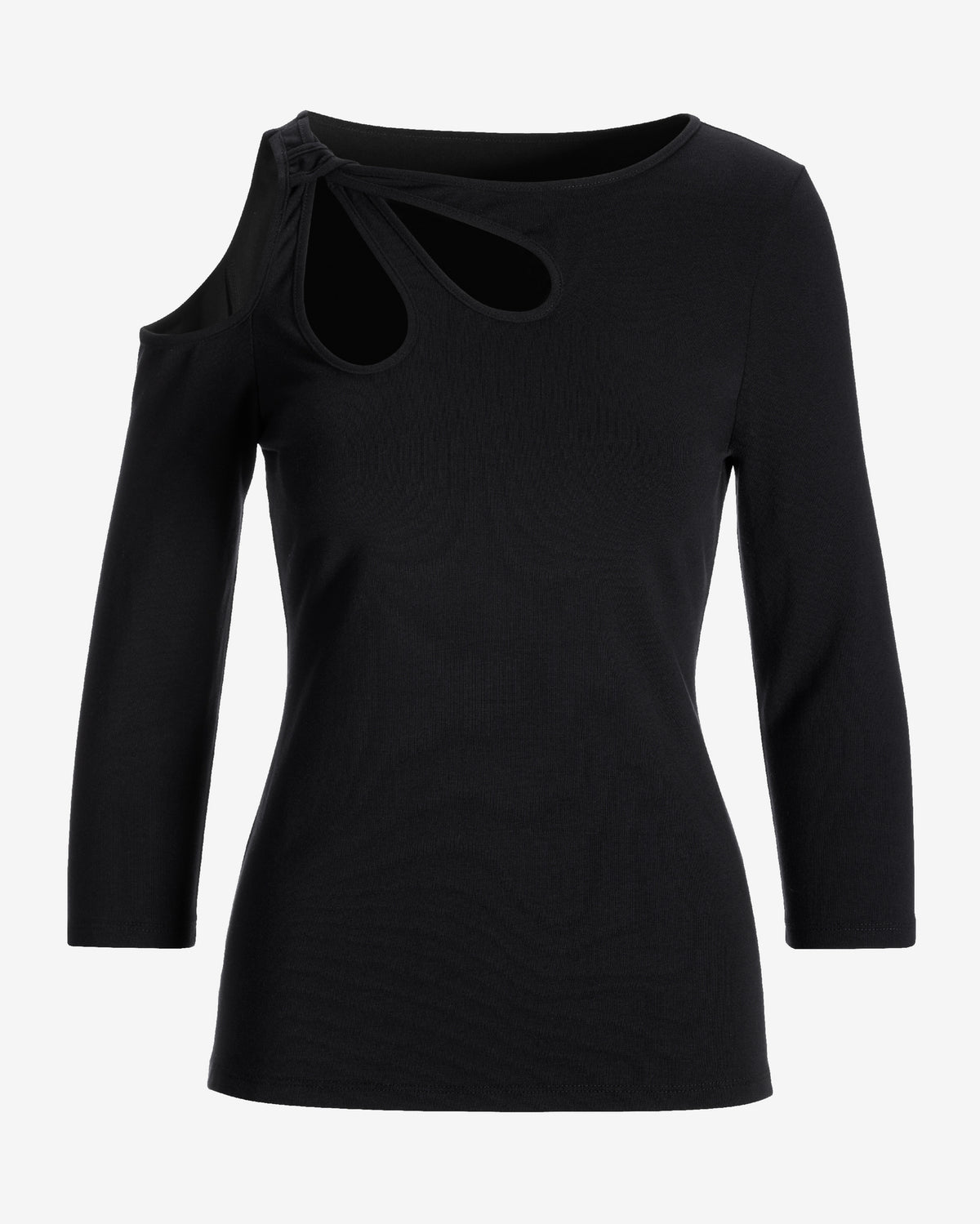 So Sexy Cutout Top Black