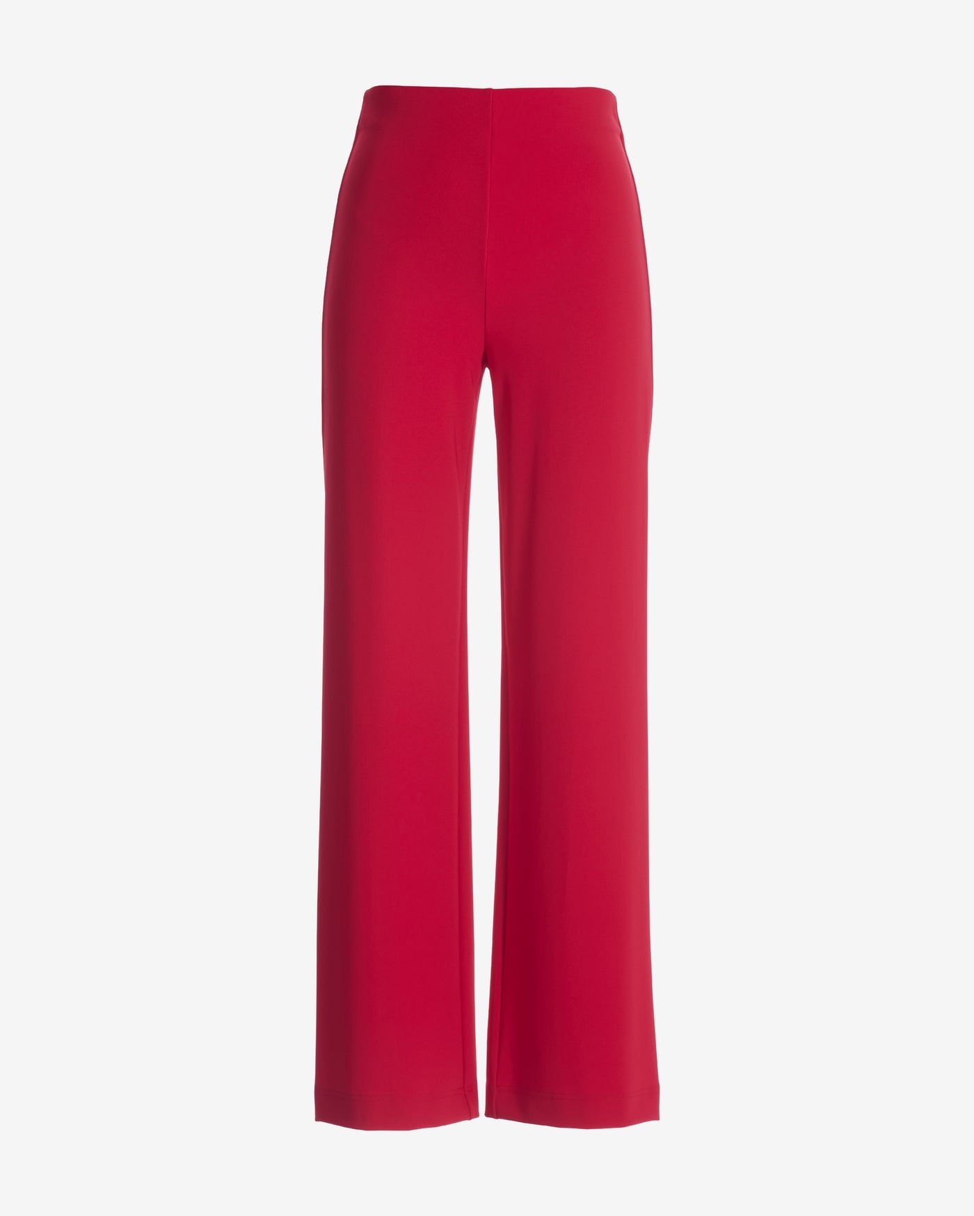 Beyond Travel High Rise Palazzo Pant Tango Red